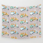 Vespa Wall Tapestry Gallery Image 4