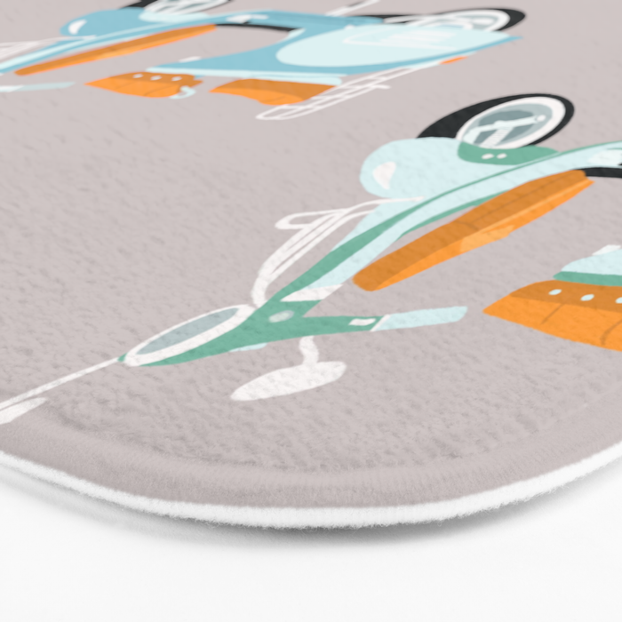 Vespa Bath Mat Gallery Image 3