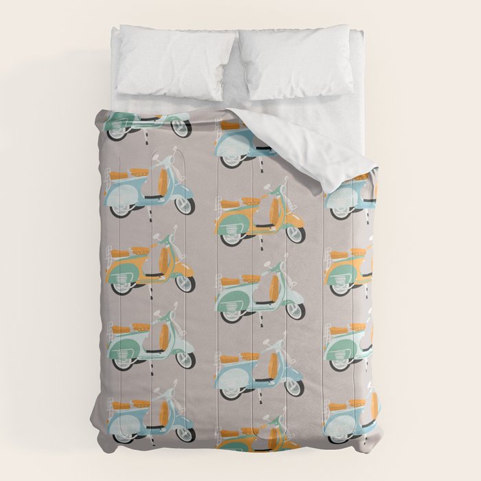 Vespa Comforter Gallery Image 1