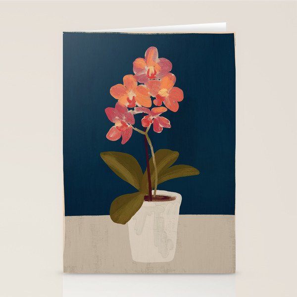 Orchid Stationery Card Gallery Image 1