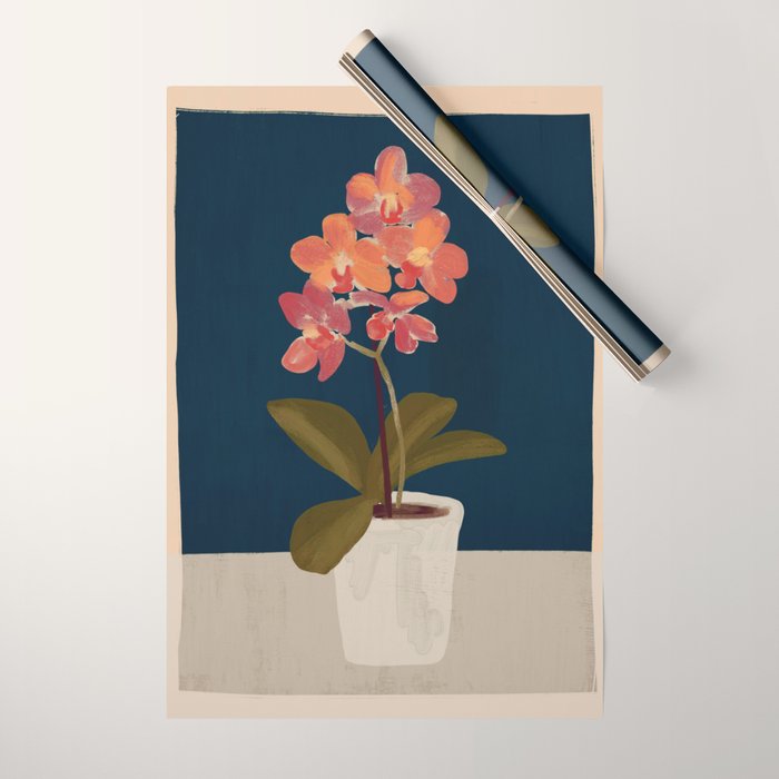 Orchid Wrapping Paper Gallery Image 1