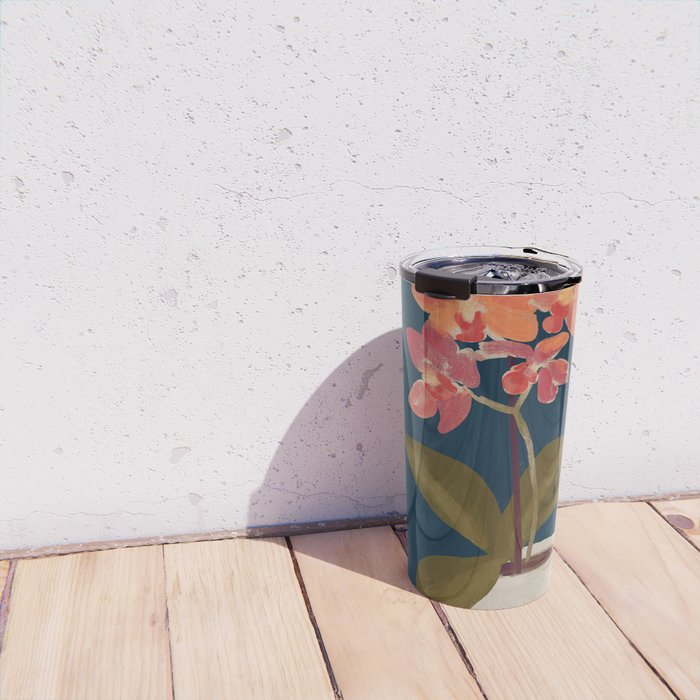 Orchid Travel Mug Gallery Image 4