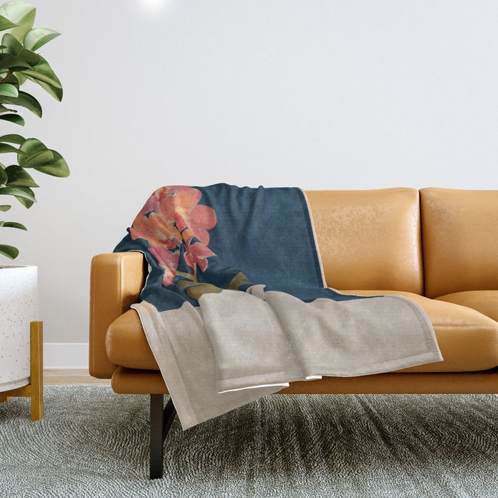 Orchid Throw Blanket Gallery Image 1