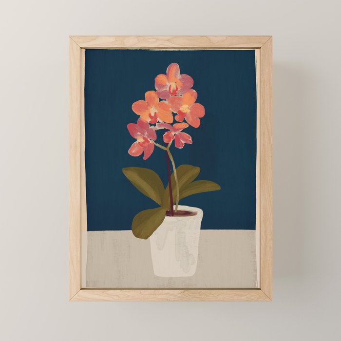 Orchid Mini Art Print Gallery Image 1