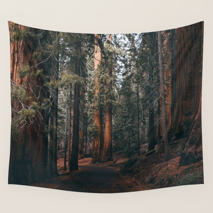 Walking Sequoia Wall Tapestry