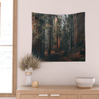 Walking Sequoia Wall Tapestry Gallery Image 2