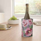 Happy peony lilac background Wine Chiller Gallery Image 4