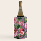 Happy peony lilac background Wine Chiller Gallery Image 3