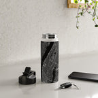 New York City Black Map Water Bottle Gallery Image 4