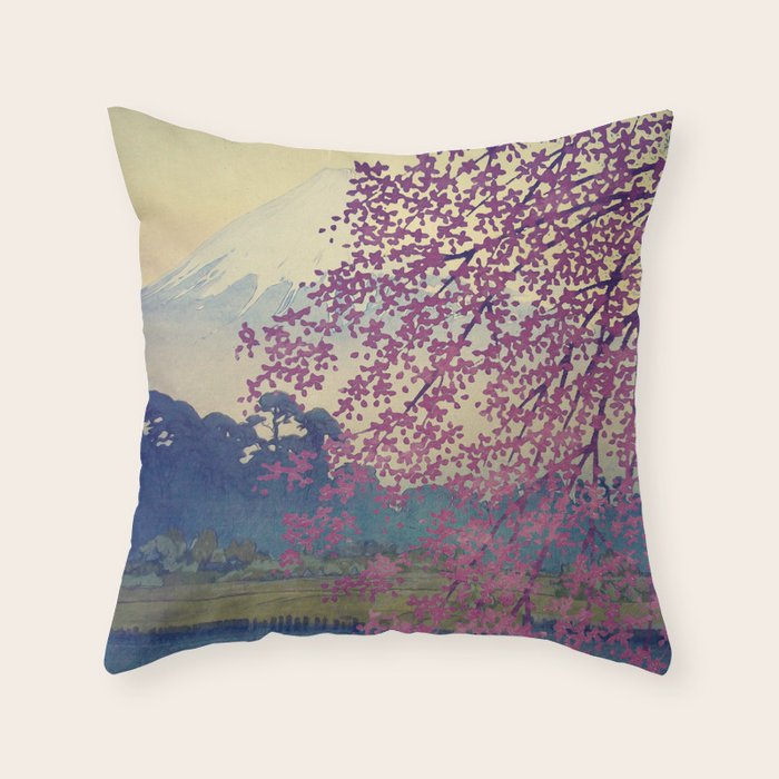 Bewilderment at Hainaan Throw Pillow Gallery Image 6
