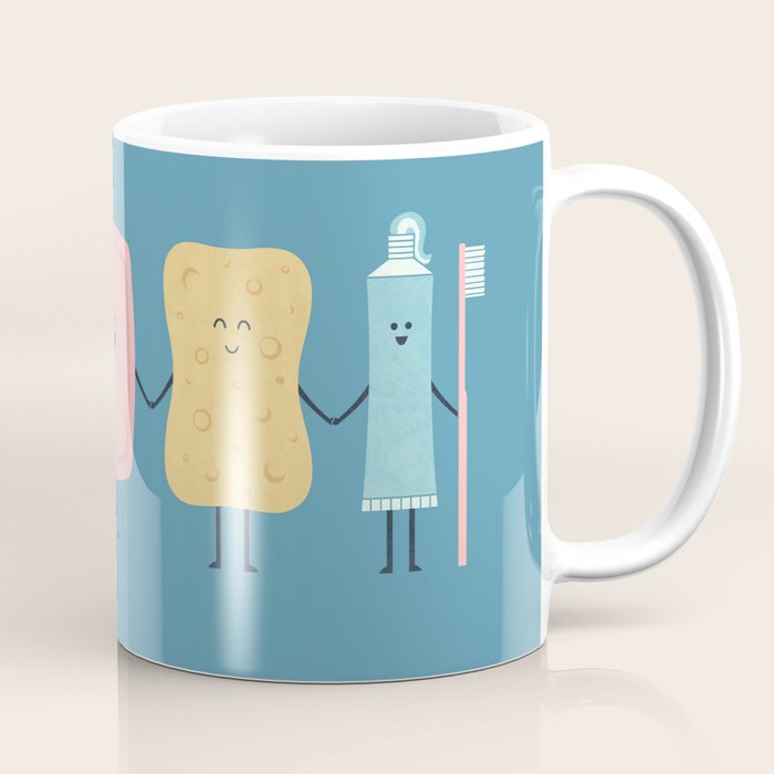 The Bathroom Gang Coffee Mug Gallery Image 1