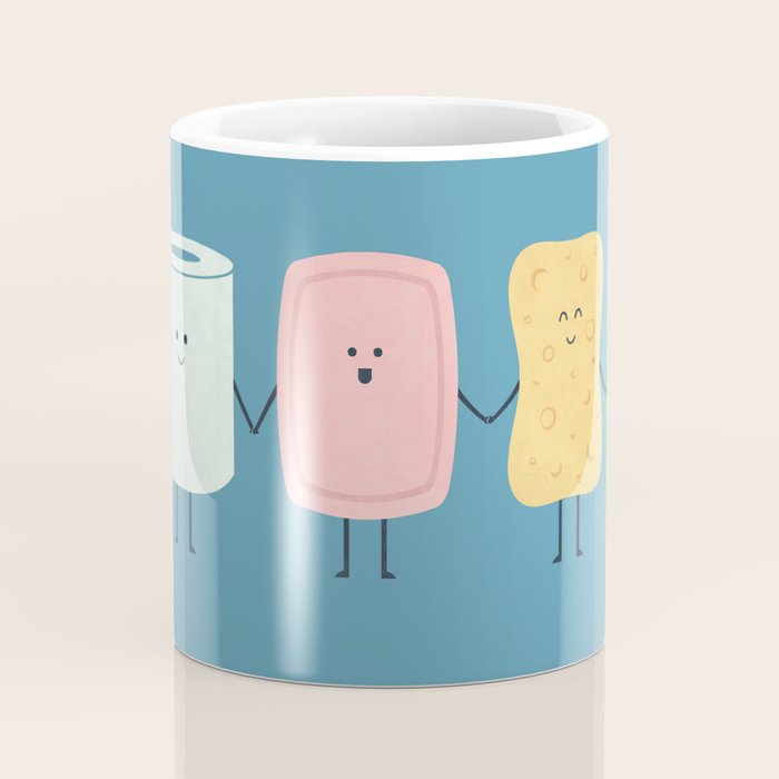 The Bathroom Gang Coffee Mug Gallery Image 4