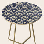 Victorian Botanicals Cornflower In Navy Blue Side Table Gallery Image 2