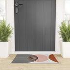 terracotta sun and moon abstract  Welcome Mat Gallery Image 3
