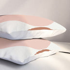 terracotta sun and moon abstract  Pillow Sham Gallery Image 3