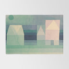 Paul Klee "Three Houses 1922" Rug Gallery Image 2