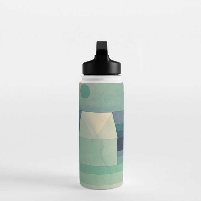 Paul Klee "Three Houses 1922" Water Bottle Gallery Image 3