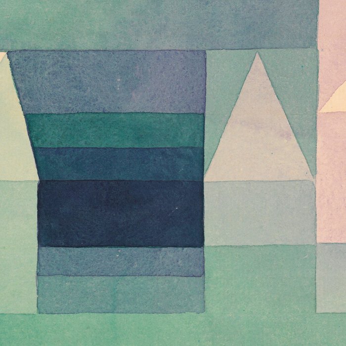 Paul Klee "Three Houses 1922" Coffee Mug Gallery Image 2