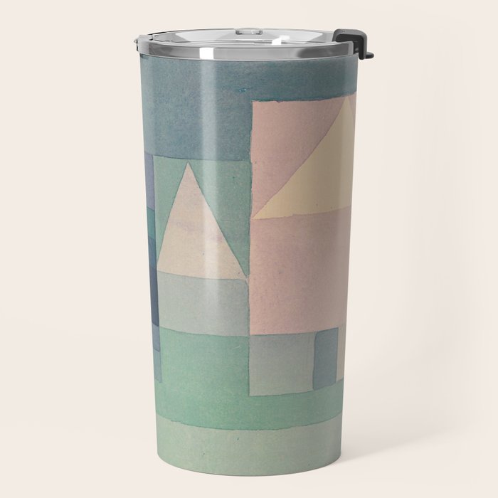 Paul Klee "Three Houses 1922" Travel Mug Gallery Image 2