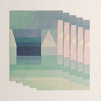 Paul Klee "Three Houses 1922" Wrapping Paper Gallery Image 3