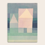 Paul Klee "Three Houses 1922" Notebook Gallery Image 4