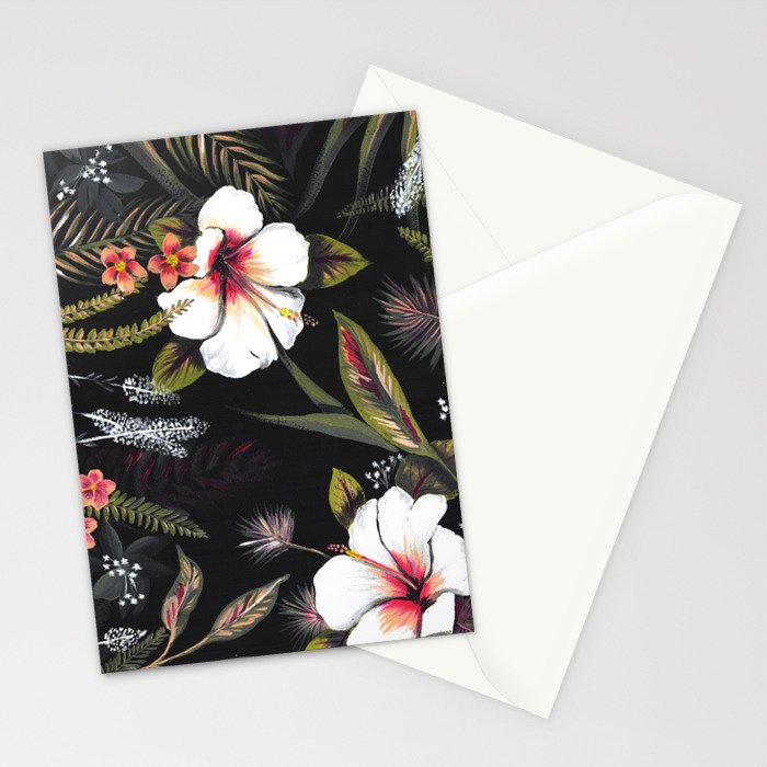 Tropical Night Stationery Card Gallery Image 2
