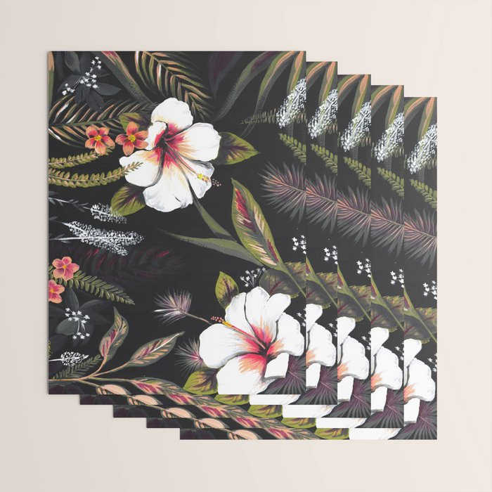 Tropical Night Wrapping Paper Gallery Image 3