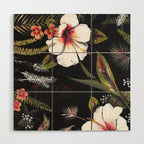 Tropical Night Wood Wall Art Gallery Image 1