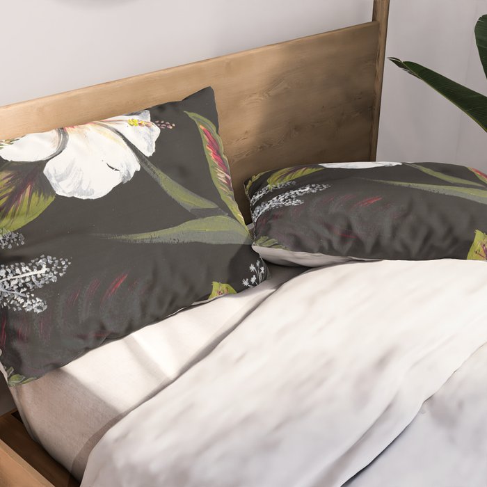 Tropical Night Pillow Sham Gallery Image 2