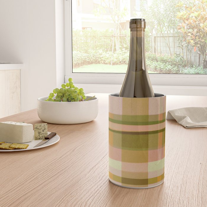 Colorful Plaid #1 Wine Chiller Gallery Image 4