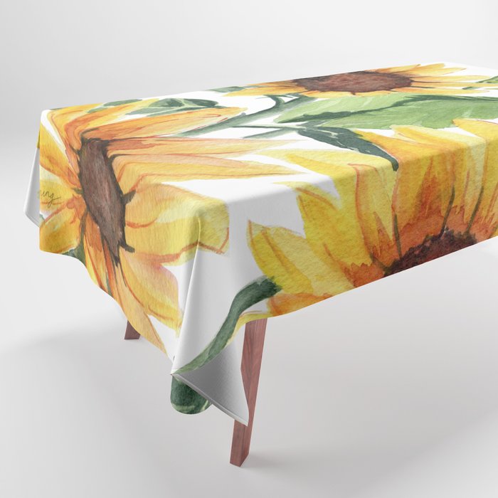 Sunflowers Tablecloth Gallery Image 1