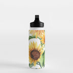 Sunflowers Water Bottle Gallery Image 3
