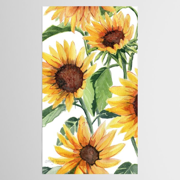 Sunflowers Tablecloth Gallery Image 2