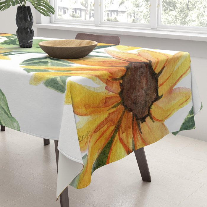 Sunflowers Tablecloth Gallery Image 3
