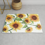 Sunflowers Rug Gallery Image 1