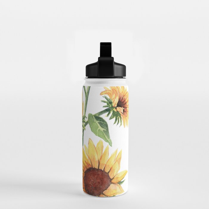 Sunflowers Water Bottle Gallery Image 2