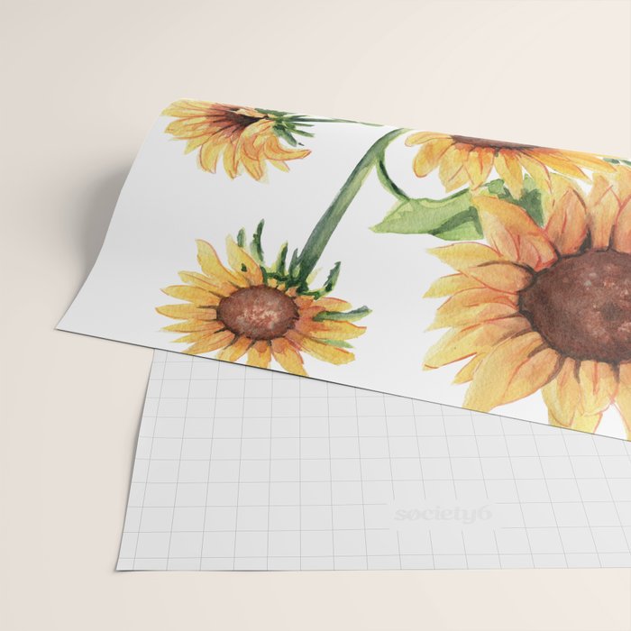 Sunflowers Wrapping Paper Gallery Image 2