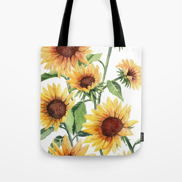 Sunflowers Tote Bag Gallery Image 1