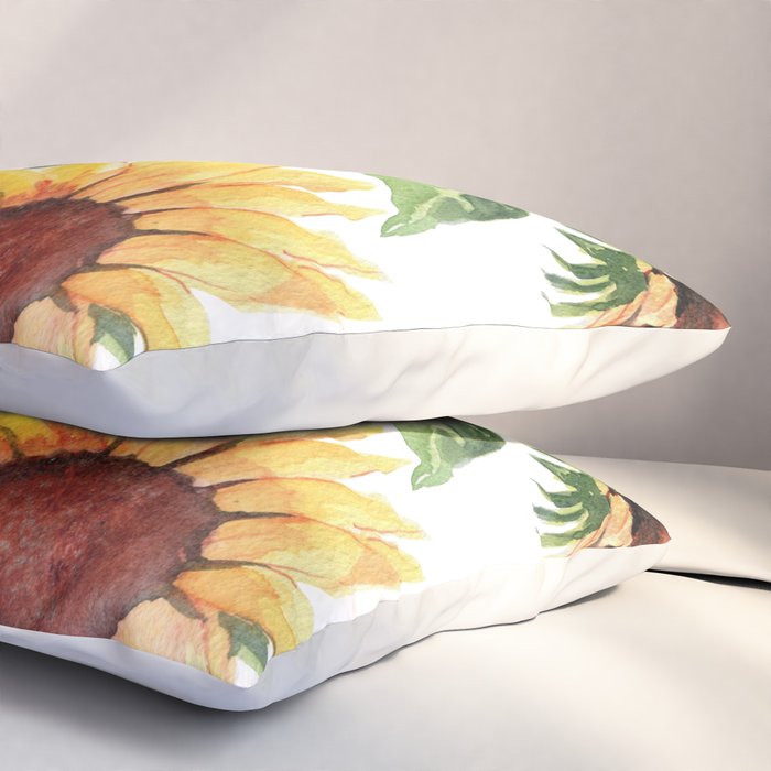 Sunflowers Pillow Sham Gallery Image 3