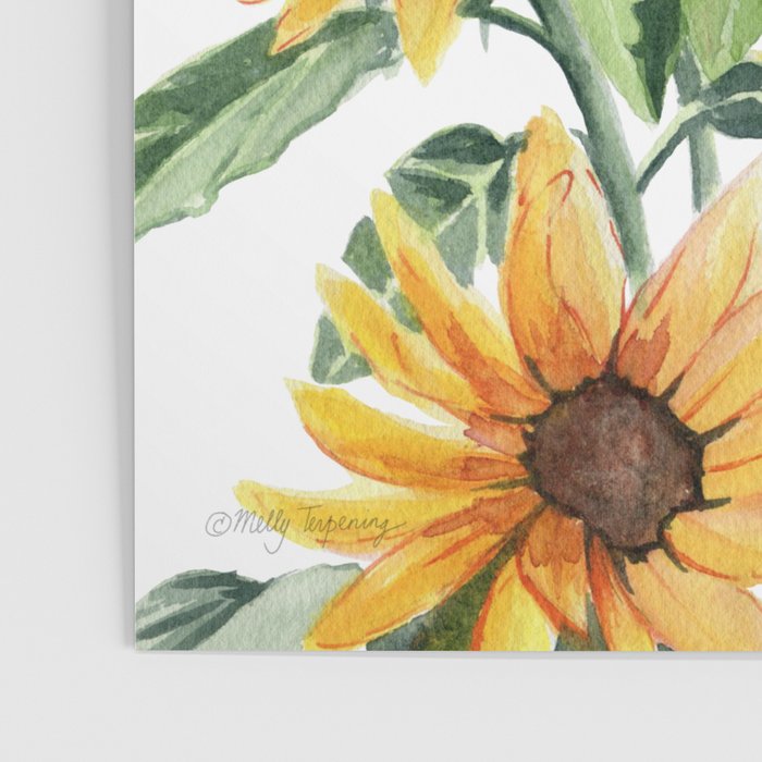 Sunflowers Poster Gallery Image 3