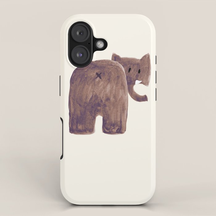 Elephant's butt iPhone Case Gallery Image 1