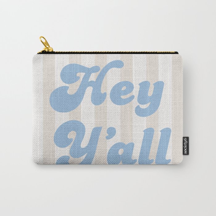 Hey Y'all Coastal Cowgirl Carry All Pouch Gallery Image 1