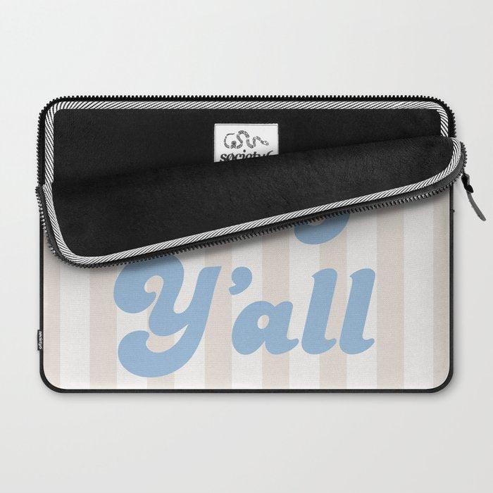 Hey Y'all Coastal Cowgirl Laptop Sleeve Gallery Image 2