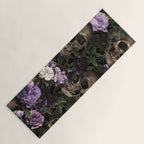 Skull and Rose Garden Yoga Mat Gallery Image 1