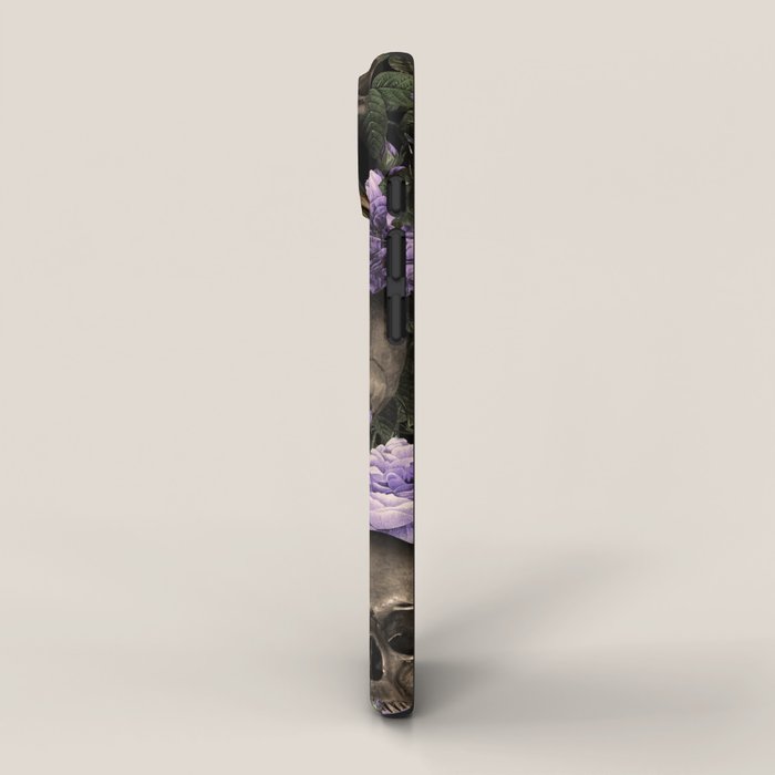 Skull and Rose Garden iPhone Case Gallery Image 2