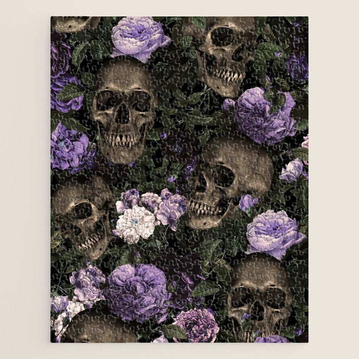 Skull and Rose Garden Jigsaw Puzzle Gallery Image 1