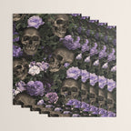 Skull and Rose Garden Wrapping Paper Gallery Image 3