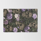 Skull and Rose Garden Rug Gallery Image 2