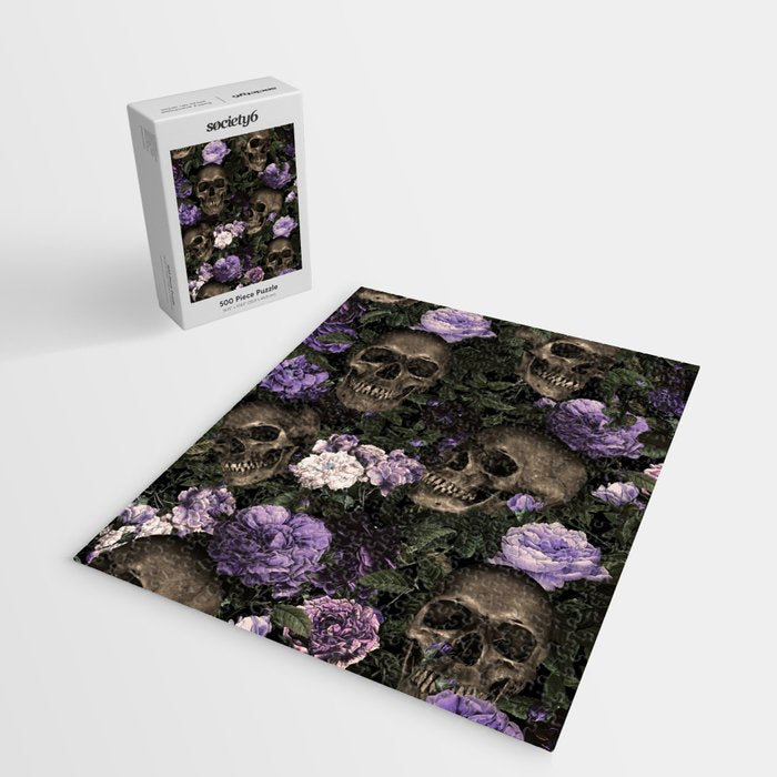Skull and Rose Garden Jigsaw Puzzle Gallery Image 2