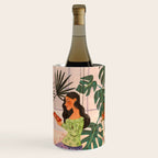 Very Peri plant lady mindful gardening greenhouse jungle | Caroline Bonne Muller Wine Chiller Gallery Image 3